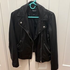 Madewell Black Leather Jacket